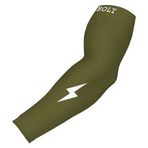 BRUCE BOLT Graduated Compression Premium Arm Sleeve - OLIVE