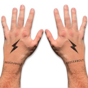 Invisible Gloves Sticker Set - Black