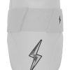 BRUCE BOLT Chrome Series Elbow Guard - WHITE