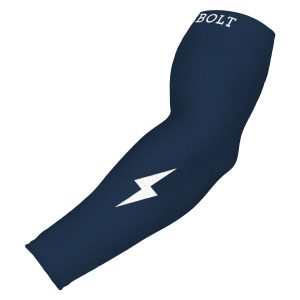 BRUCE BOLT Graduated Compression Premium Arm Sleeve - NAVY