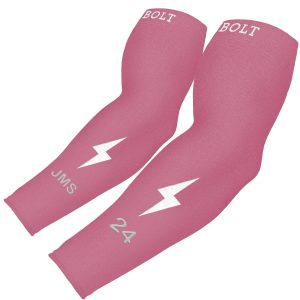 Personalized Graduated Compression Premium Arm Sleeve - Dusty Pink