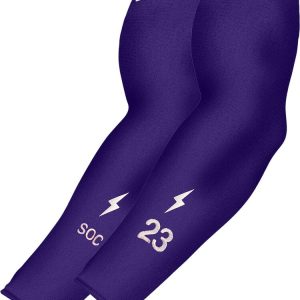 Personalized Graduated Compression Premium Arm Sleeve - Purple