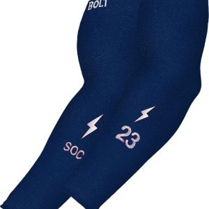Personalized Graduated Compression Premium Arm Sleeve - NAVY