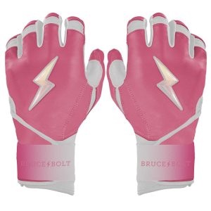 Bear Series Long Cuff Batting Gloves - Dusty Pink